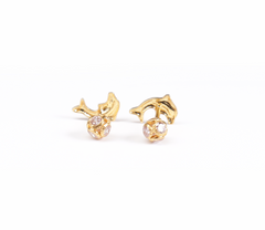 stud fish(1) Earring