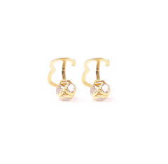 B(1) Letter earring